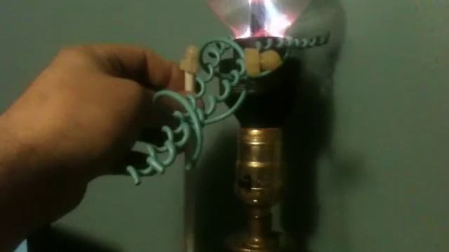 Tesla ion bulb trick