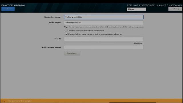 How To Install OS Linux REDHAT 7.5