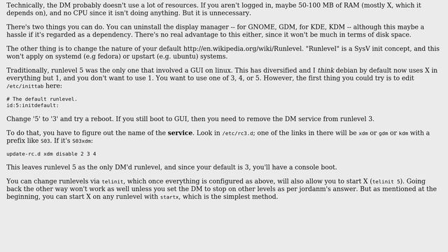 Unix & Linux: Can GNOME/KDE be turned off? (2 Solutions!!)