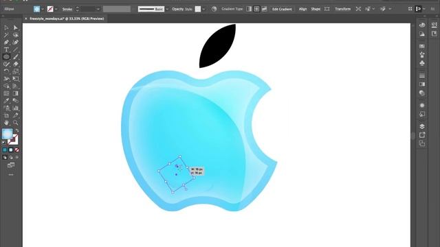 Freestyle Mondays Ep.12 | Aqua Style Apple Logo