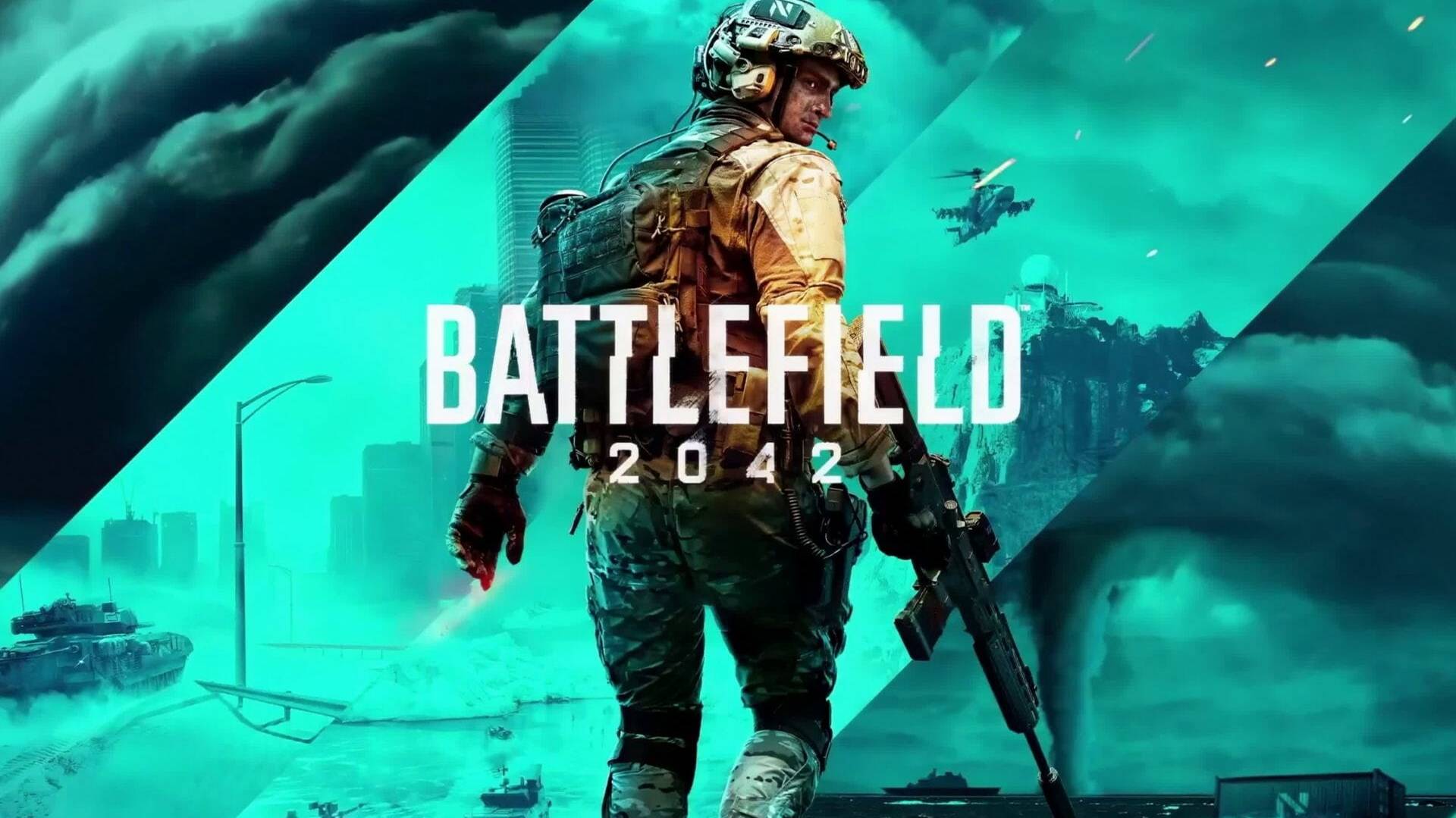 Забег в  BATTLEFIELD 2042  смотрим картинку.