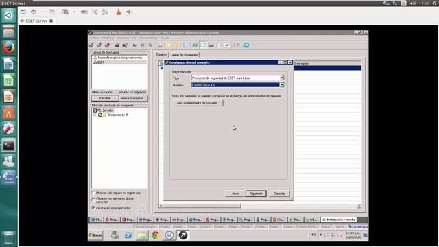 Instalación Remota de EEA 4.0.x para Linux (Ubuntu 14.04) desde ERA 5.x en Grupos de Trabajo