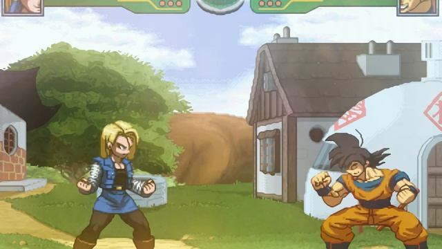 MUGEN: Hyper DBZ Majin Build (Android-18 edit)