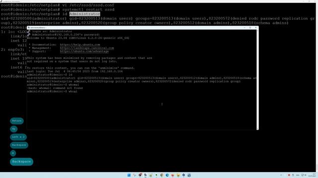 Ввод в домену Windows Active Directory при помощи Realmd  Ubuntu Server 23.04