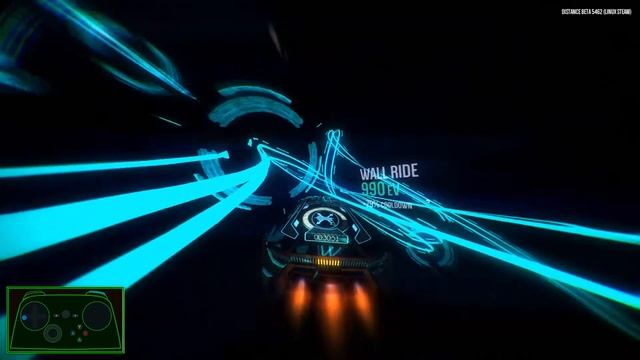 Steam Controller + Distance + Linux = Record breaker