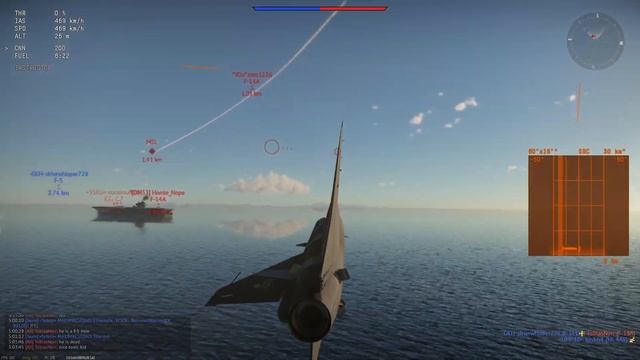 J35 Draken Cobra Carrier Landing