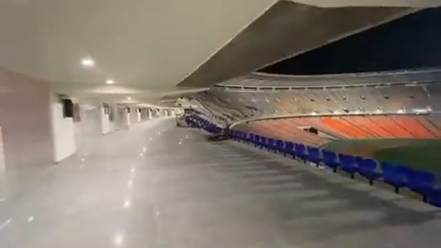 World largest stadium in India Gujarat 110000 seating capacity