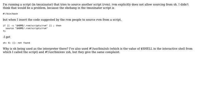 Unix & Linux: Can something besides the shebang set the interpreter? (2 Solutions!!)