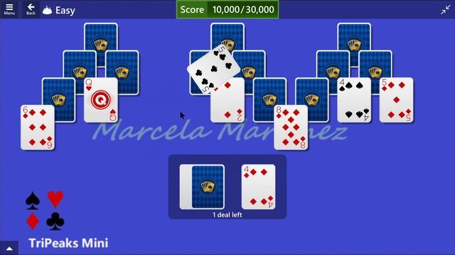 TriPeaks Mini Game #2 | April 6, 2024 Event | Easy
