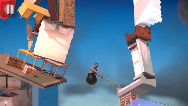 Getting Over It with Bennett Foddy [IOS] [Gameplay] [Walkthrough] [No Commentary] - Part 2