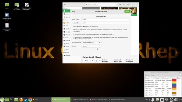 Linux Fallen Earth Classic Fix