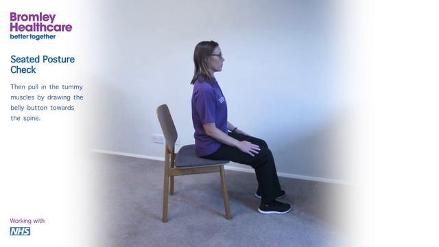 Falls and Fracture Prevention - Seated Posture Check