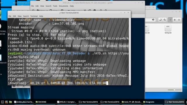 Auto DL YT Linux Bash Decoding Video Function