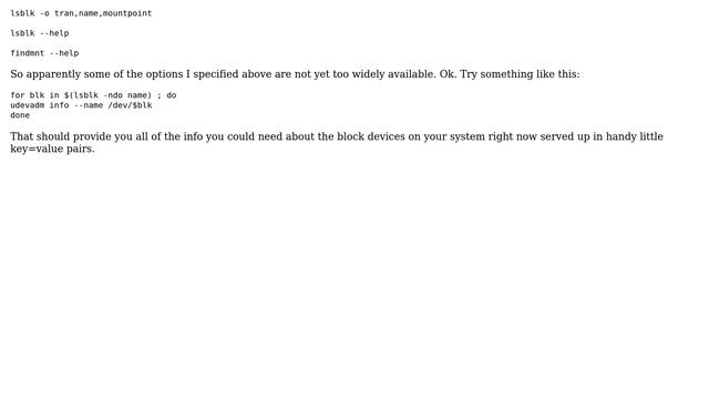 Unix & Linux: Script to Recognize HDDs and run Smartctl (2 Solutions!!)