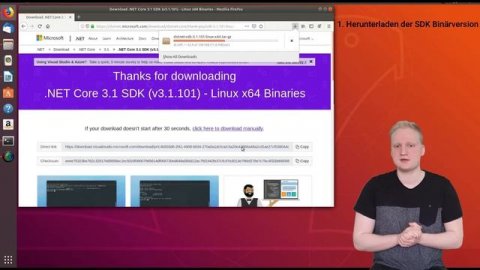 DotNet auf Unbuntu Linux implementieren2020Kowski,Mohemed
