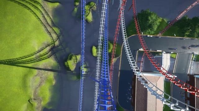 Planet Coaster Triple fun front seat