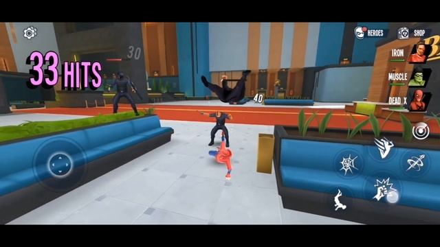 Spider Fighter 3 - Android Gameplay #6 - Fighting Game (iOS, Android)
