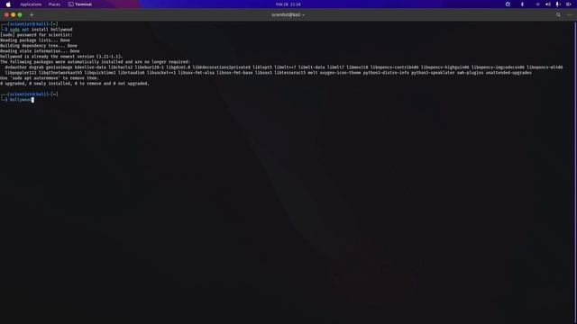 Fake A Hollywood Hacker Screen in Linux Terminal in hindi