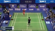 2016 China Masters GPG MS R64 Kazumasa Sakai vs Wang Zhengming