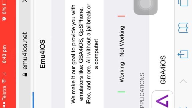 How to get a gameboy emulator on ios 8.3 and above!