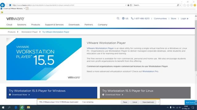 How to download and install VMware Player