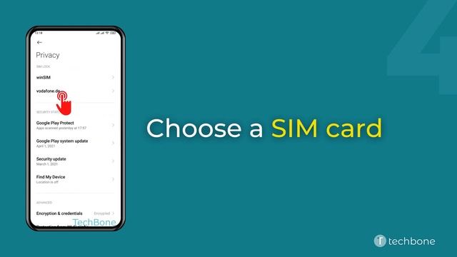How to Turn On/Off SIM PIN Lock - Xiaomi [Android 11 - MIUI 12]