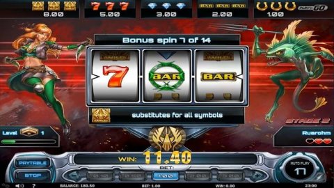 Play'n Go - Cloud Quest Grid Slot - Supervillain Bonus Round