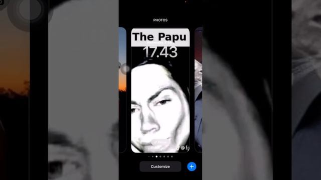Tutorial how to add wallpaper at iphone 10