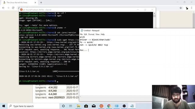 Download latest Kernel from Linux shell and high level overview - Beginner