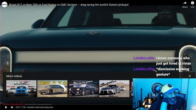 Catching Up On EVs: Rivian V F150 Lightening V Hummer EV - Ye Olde Nerdcast LiveStream