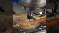 Lansen laser:small cnc router cuts brass