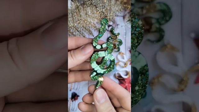Демолдинг новогодние игрушки
