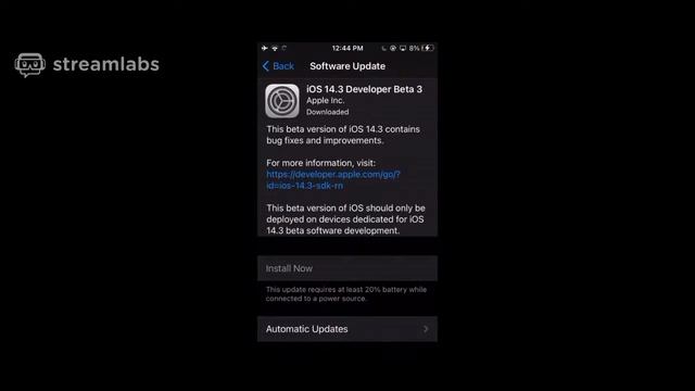 iOS 14.3 Beta 3 Installation and Test Drive (And Chimera 1.5)