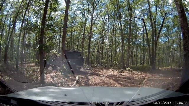 Jeep WK CRD in the woods Part 5
