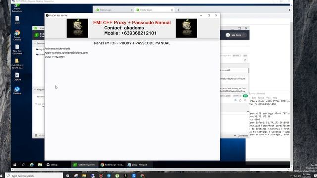 how to off ,find my iPhone ,fiddler & proxy method