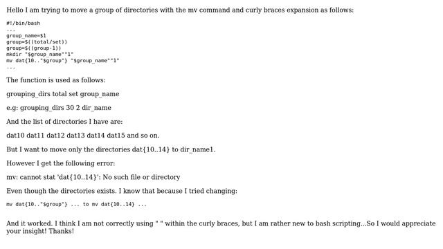 Unix & Linux: Why my script is not working?