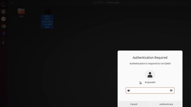 Install VSCODE in Ubuntu