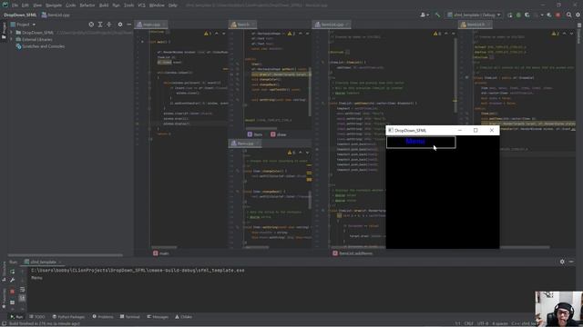 DropDown SFML