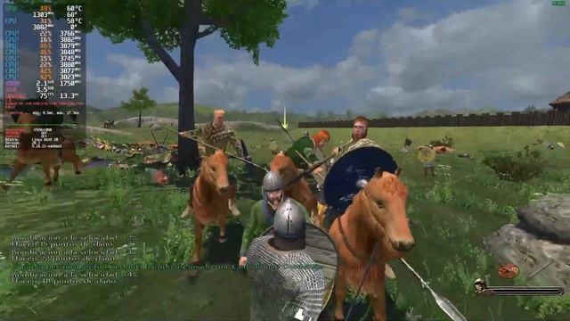 Linux Gaming - AMD Ryzen 3 3100 + Radeon RX 480 - Mount And Blade Warband