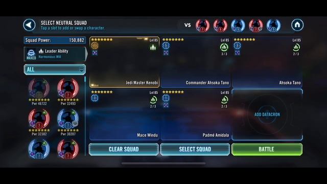 SWGoH GAC - Kyber 3 - 37.3.1