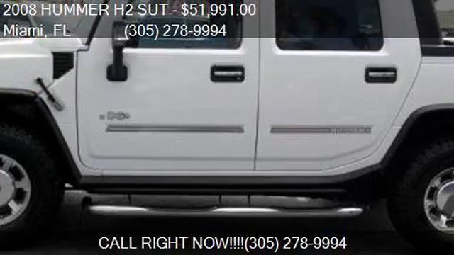 2008 HUMMER H2 SUT SUT for sale in Miami, FL 33157 at DADELA