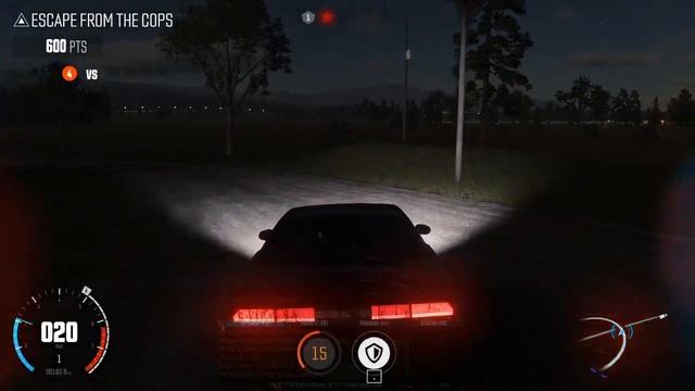 Путь до los angeles  и обратно на dodge challenger