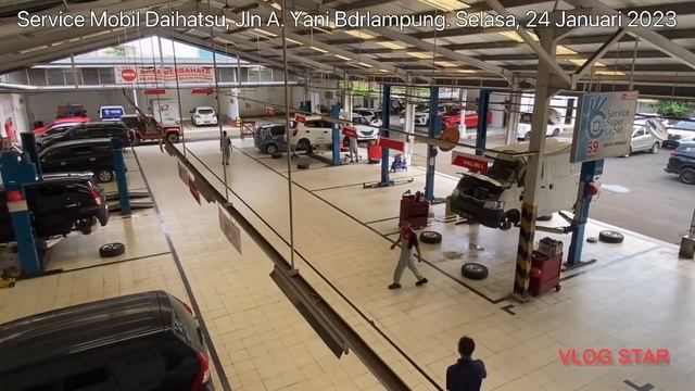 Service Mobil Daihatsu, Jln A. Yani Bdrlampung. Selasa, 24 Januari 2023