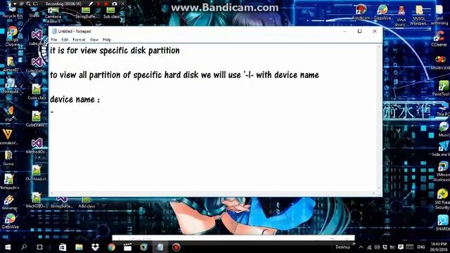 OSOS : Creating partition using CLI