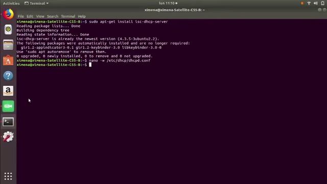 DNS y DHCP en Windows y Linux Ximena Bolaños Fonseca y Luis Diego Hidalgo Blanco