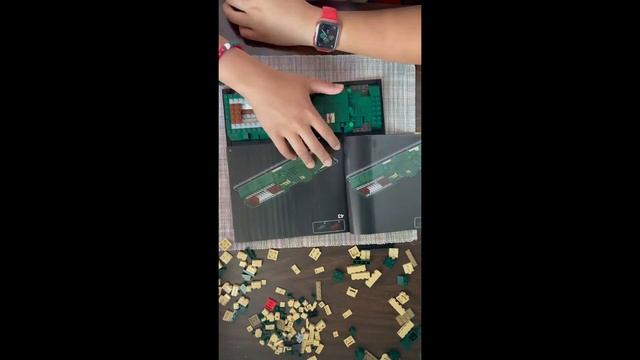 Time Lapse Great Wall of China Lego Build