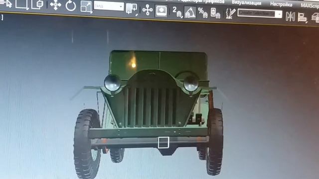 3D модель Газ-67