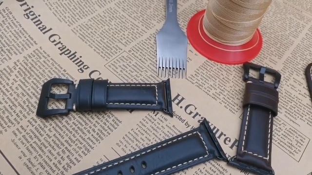 40mm 42mm 38mm Vintage Genuine Leather Strap For Apple Watch For iWatch Series SE 654321 Watch Band