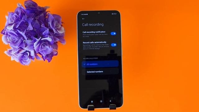 How to enable auto call recording on Redmi 13c 2023 Redmi 13c Call Recording Settings