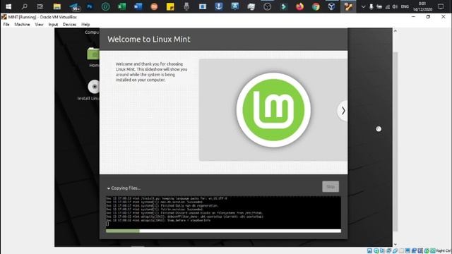 Install Linux Mint Cinnamon 20 Ulyana
